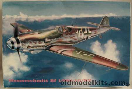 Zlinek 1/72 Messerschmitt Bf-109G-10/R2, A02 plastic model kit